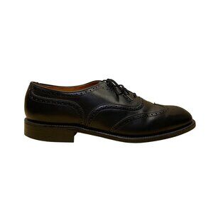 Tricker’s Mens Black Leather Brogues Lace-Up Classic Dress Shoes Size 13US